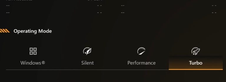 Performance Mode
