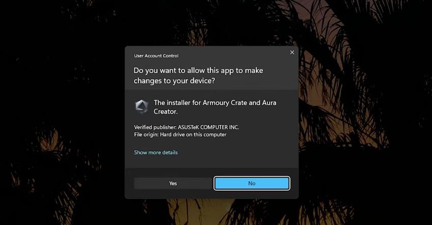 Armoury Crate Guide: Installation Steps 1